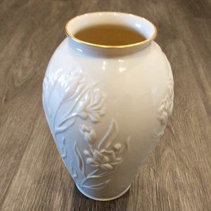 Lenox White Floral Vase